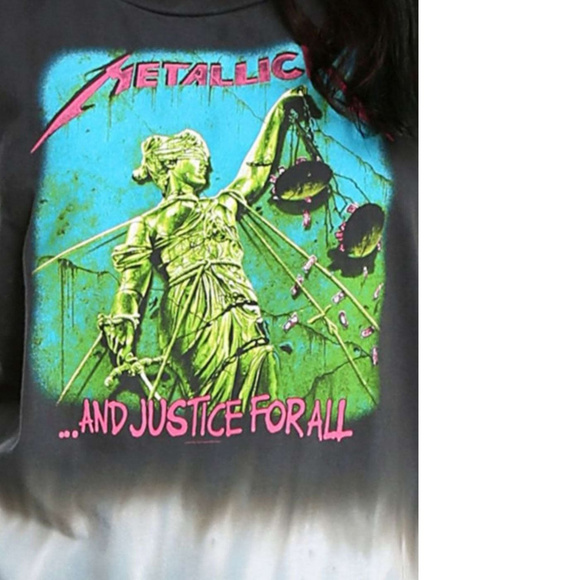 Metallica metal Tie Dye Tank Top M NWT USA made - Picture 4 of 4